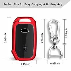Best deal ???? For KIA Key Fob Cover Case With Keychain For 2019 2020 2021 2022 Kia Ceed Cerato Forte Etc (1 OR NO BUTTON ON FRONT SURFACE ONLY) (Red) ???? 18 Best deal ???? For KIA Key Fob Cover Case With Keychain For 2019 2020 2021 2022 Kia Ceed Cerato Forte Etc (1 OR NO BUTTON ON FRONT SURFACE ONLY) (Red) ???? -Car Seat Covers shop 41oBNL0QF0L