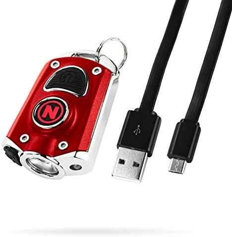 New ⭐ NEBO Mycro Rechargeable LED Keychain Light | Key Ring Flashlight Features 6 Light Modes, Red ???? 9 New ⭐ NEBO Mycro Rechargeable LED Keychain Light | Key Ring Flashlight Features 6 Light Modes, Red ???? - Image 7