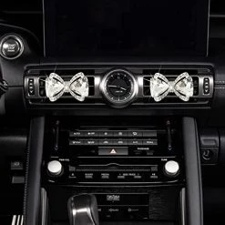 Outlet ???? Bling Bow Air Vent Clips, 2 Pcs Crystal Bow Car Air Fresheners Vents Clips Car Air Conditioning Outlet Clip Rhinestone Glam Car Interior Decoration Charm Bling Car Accessories For ???? Women ???? -Car Seat Covers shop 41obMDiKrwL