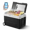 New ⌛ 12 Volt Car Refrigerator - 48 Quart (45L) WIFI Portable Refrigerator Freezer With Single Zone Control（-4℉-68℉ - Electric Cooler With DC 12/24V And AC 100-240V - Compressor Cooler ✔️