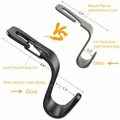 Cheap ???? Car Seat Hooks, Headrest Hooks For Purses Groceries Bags With Metal Lock, 4 Pack Car Purse Holder ???? -Car Seat Covers shop 41q7DrjxKPL