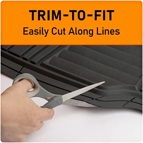 Wholesale ???? 78840ZN 4-Piece Black Rubber All-Season Trim-to-Fit Floor Mats For Cars, Trucks And SUVs ???? 6 Wholesale ???? 78840ZN 4-Piece Black Rubber All-Season Trim-to-Fit Floor Mats For Cars, Trucks And SUVs ???? - Image 4