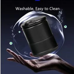 Budget ???? Portable Car Ashtray With Lid Smell Proof, Cigarette Ashtray Cup Holder For Truck Auto Office, Home, Car Ashtray (Black) ???? -Car Seat Covers shop 41qq6QYBWUL