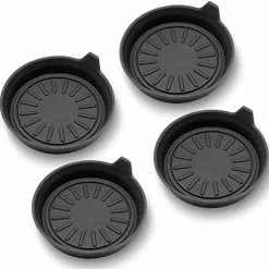 New ???? Car Coasters For Cup Holders, Silicone Cup Holder Coasters, Universal Vehicle Coasters, Set Of 4 Pack, 3-1/8" Diameter (Black) ⌛ -Car Seat Covers shop 41rRWaPPLML. AC