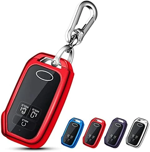 Best deal ???? For KIA Key Fob Cover Case With Keychain For 2019 2020 2021 2022 Kia Ceed Cerato Forte Etc (1 OR NO BUTTON ON FRONT SURFACE ONLY) (Red) ???? 15 Best deal ???? For KIA Key Fob Cover Case With Keychain For 2019 2020 2021 2022 Kia Ceed Cerato Forte Etc (1 OR NO BUTTON ON FRONT SURFACE ONLY) (Red) ???? - Image 13