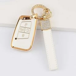 Wholesale ???? For Mercedes Key Fob Cover Fit Benz C E G M Class GLC GLE GLS CLA CLS Accessories Car Keychain Bling Case Shell Protector Girly Cute White Gold TPU ❤️ 24 Wholesale ???? For Mercedes Key Fob Cover Fit Benz C E G M Class GLC GLE GLS CLA CLS Accessories Car Keychain Bling Case Shell Protector Girly Cute White Gold TPU ❤️ -Car Seat Covers shop 41roT KLRAL. AC