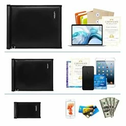 Brand new ???? Faraday Bag For Laptops & Tablets & Car Keys - 3 Pack Faraday Cage, Faraday Key Fob Protector, Fireproof & Waterproof RFID Bag, Car Key Signal Blocker(Black) ⌛ 12 Brand new ???? Faraday Bag For Laptops & Tablets & Car Keys - 3 Pack Faraday Cage, Faraday Key Fob Protector, Fireproof & Waterproof RFID Bag, Car Key Signal Blocker(Black) ⌛ -Car Seat Covers shop 41t5jYh7SRL