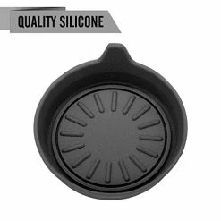 New ???? Car Coasters For Cup Holders, Silicone Cup Holder Coasters, Universal Vehicle Coasters, Set Of 4 Pack, 3-1/8" Diameter (Black) ⌛ -Car Seat Covers shop 41tP3eXFFnL