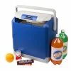 Best Sale ✔️ EL6224 12V Personal Thermoelectric Cooler/Warmer, 24 Liter Capacity, Portable Electric Car Cooler Warmer With 12/24V DC, 12V Small Fridge For Car, RV, And Camping Use, UL Listed 24 Liter Blue ⌛