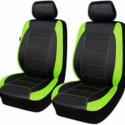 Wholesale ???? Car Seat Covers Protects Water Proof Faux Leather Carbon Fiber Front And Rear Bench (Black Black, Full Set -- 9PCS) ⌛ -Car Seat Covers shop 41uhpVe4ofL. AC