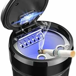 Budget ???? Car Ashtray With Lid Easy Clean Up Detachable Auto Ashtray LED For Most Car/ Air Vent Cup Holder Home Office ???? 15 Budget ???? Car Ashtray With Lid Easy Clean Up Detachable Auto Ashtray LED For Most Car/ Air Vent Cup Holder Home Office ???? -Car Seat Covers shop 41v DzeveL. AC