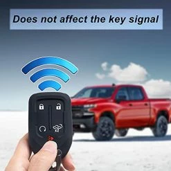 Budget ???? 2PCS Smart Key Fob Case Cover Compatible With 2019 2020 2021 2022 Chevrolet Chevy Silverado And GMC Sierra 1500 2500HD 3500HD Accessories Silicone Black Remote Key Chain Protector (5 Button) (black+blue)with White Botton ✔️ 14 Budget ???? 2PCS Smart Key Fob Case Cover Compatible With 2019 2020 2021 2022 Chevrolet Chevy Silverado And GMC Sierra 1500 2500HD 3500HD Accessories Silicone Black Remote Key Chain Protector (5 Button) (black+blue)with White Botton ✔️ -Car Seat Covers shop 41vFQIQbTKS