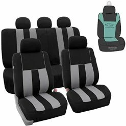 Cheap ???? Car Seat Cover Full Set Striking Striped Black Car Seat Covers With Front Seat Covers And Rear Split Bench Car Seat Cover Universal Fit Interior Accessories For Cars Trucks And SUVs ⭐ 25 Cheap ???? Car Seat Cover Full Set Striking Striped Black Car Seat Covers With Front Seat Covers And Rear Split Bench Car Seat Cover Universal Fit Interior Accessories For Cars Trucks And SUVs ⭐ -Car Seat Covers shop 41wCLY H6dL. AC