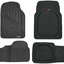 Cheap ???? FlexTough Performance All Weather Rubber Car Floor Mats - 3 Piece Floor Mats Automotive Liners For Cars Truck SUV, Heavy-Duty Waterproof (Black) ???? -Car Seat Covers shop 41wT6hWjM L. AC