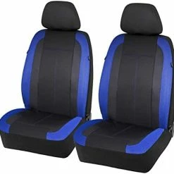 Budget ✔️ High Back Front Car Seat Covers - Sports Carbon Fiber Mesh Design, Universal Fit, Airbag Compatible (Black) High Back Red ❤️ -Car Seat Covers shop 41wep65F1nL. AC