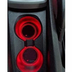 Budget ✔️ Led Cup Holder Lights, 2 Pieces Car Cup Holder Led Lights With 7 Colors USB Charging Mat Cup Pad Coaster Insert LED Interior Atmosphere Lamps ???? -Car Seat Covers shop 41wfOFtXwtL