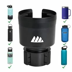 Brand new ✔️ Ntegral Hydro Expander - Car Cup Holder Expander Organizer With Adjustable Base - Rubber Tabs Hold Most 32 - 40 Oz Bottles And Large Cups ⭐