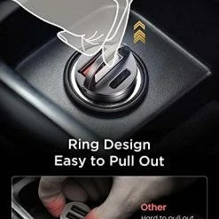 Budget ⭐ USB C Car Charger, Dual 36W Super Fast USB C Car Charger Fast Charging, Compact Cigarette Lighter USB Car Charger, PD36W & QC3.0 Compatible With IPhone 14 13 12 Pro Max, Samsung S22, IPad Pro Black ???? 14 Budget ⭐ USB C Car Charger, Dual 36W Super Fast USB C Car Charger Fast Charging, Compact Cigarette Lighter USB Car Charger, PD36W & QC3.0 Compatible With IPhone 14 13 12 Pro Max, Samsung S22, IPad Pro Black ???? -Car Seat Covers shop 41x2W8YyJaL