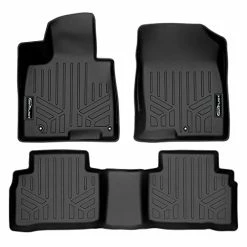 Deals ???? All Weather Custom Fit Black 2 Row Floor Mat Liner Set Compatible With 2022-2023 Hyundai Tucson ????