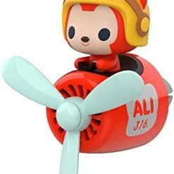 Brand new ⭐ Car Air Fresheners Cute Cartoon Yellow Duck Pilot Automotive Air Outlet Propeller Creative Fan Car Perfume Decoration ???? -Car Seat Covers shop 41xdYfXNcNL. AC