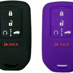 Discount ???? 2Pcs Coolbestda Silicone Full Protective Key Fob Remote Cover Case Skin Jacket For 2017 2018 2019 2020 2021 Honda Civic Accord Pilot CR-V 5 Buttons Smart Key A2C81642600 Black Grey ???? 21 Discount ???? 2Pcs Coolbestda Silicone Full Protective Key Fob Remote Cover Case Skin Jacket For 2017 2018 2019 2020 2021 Honda Civic Accord Pilot CR-V 5 Buttons Smart Key A2C81642600 Black Grey ???? -Car Seat Covers shop 41xlbHjHXjL. AC