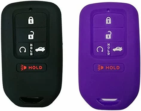Discount ???? 2Pcs Coolbestda Silicone Full Protective Key Fob Remote Cover Case Skin Jacket For 2017 2018 2019 2020 2021 Honda Civic Accord Pilot CR-V 5 Buttons Smart Key A2C81642600 Black Grey ???? 9 Discount ???? 2Pcs Coolbestda Silicone Full Protective Key Fob Remote Cover Case Skin Jacket For 2017 2018 2019 2020 2021 Honda Civic Accord Pilot CR-V 5 Buttons Smart Key A2C81642600 Black Grey ???? - Image 7
