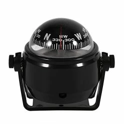 Best reviews of ???? Car Mount Compass,Multi-Functional Sea Marine Navigation Bracket Mount Compass Voyager Compass Outside Also Fits Boat Caravan Truck (Black) ????