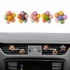 New ???? 5 Pieces Vibrant Flower Car Air Vent Clips Cute Car Interior Decoration Accessories Colorful Car Charm Air Freshener For ???? Girls ???? Women ???? -Car Seat Covers shop 41yNlfB835L