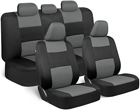 Cheapest ???? PolyPro Car Seat Covers Full Set In Charcoal On Black – Front And Rear Split Bench Car Seat Cover, Easy To Install, Interior Covers For Auto Truck Van SUV Solid Gray ✨ 9 Cheapest ???? PolyPro Car Seat Covers Full Set In Charcoal On Black – Front And Rear Split Bench Car Seat Cover, Easy To Install, Interior Covers For Auto Truck Van SUV Solid Gray ✨ - Image 8