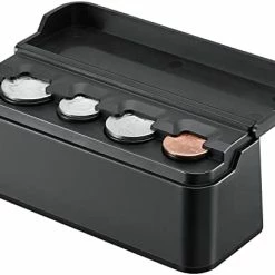 New ???? Coin Holder For Car Change Organizer Universal Storage Coin Money Dispenser Compatible With Most Car Trucks Accessories(Black, 1 Pack) ???? -Car Seat Covers shop 41ymjapNaWL. AC