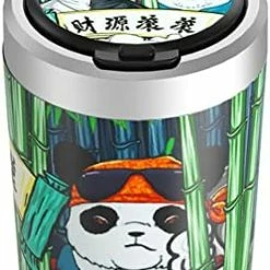 Outlet ???? Creative Printing Car Ashtray With Lid And LED Indicator Detachable Portable Ashtray Multifunctional Smokeless Ashtray For Vehicles Cup Holder Car Accessories Or Home Office Bedroom Use Blue ???? -Car Seat Covers shop 41ysB77jXPL. AC