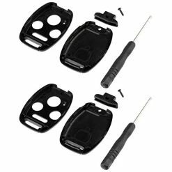 Best reviews of ✔️ CUTTING NOT REQUIRED - 2 Key Fob Keyless Entry Remote Shell Case & Pad Fits Honda 2003-2012 Accord / 2006-2013 Civic EX / 2009-2015 Pilot /2005-2006 CR-V ⭐