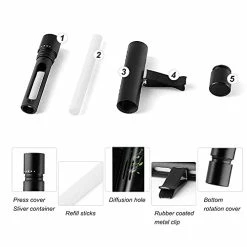 Buy ???? Car Diffuser Vent Clip Essential Oil Vent Clip Pack 2 And 12 Reusable Refill Sticks Car Aromatherapy ???? -Car Seat Covers shop 41yvgLhRDyS