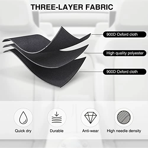 Discount ✨ EZshoot 2PCS Tactical Car Seat Back Gun Rack Holder Organizer With Molle Panel Front Seatback Cover Storage Bag, Gun Rack For Truck, Black/Camo ⭐ 8 Discount ✨ EZshoot 2PCS Tactical Car Seat Back Gun Rack Holder Organizer With Molle Panel Front Seatback Cover Storage Bag, Gun Rack For Truck, Black/Camo ⭐ - Image 6