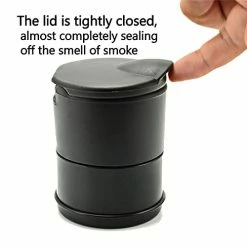 Buy ???? LED Portable Car Truck Auto Office Cigarette Ashtray Holder Cup - Black ???? -Car Seat Covers shop 41zjtgCxO7L