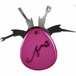 Deals ???? Nuggy Lift Smoking Accessories Multi-Tool - 5-in-1 Wax Scoop Spoon, Scraper Paddle, Wax Sculptor Tools, Fork, And Smoker's Poker - Perfect Gifts For Smokers (Pink) ????