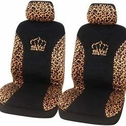Hot Sale ???? Leopard Car Seat Covers Full Set With Steering Wheel Cover 2 Seat Belt Pads, Cheetah Print Seat Covers For Cars For ???? Women,Airbag Compatible,Universal Fits For Cars,SUV,Truck ???? 18 Hot Sale ???? Leopard Car Seat Covers Full Set With Steering Wheel Cover 2 Seat Belt Pads, Cheetah Print Seat Covers For Cars For ???? Women,Airbag Compatible,Universal Fits For Cars,SUV,Truck ???? -Car Seat Covers shop 51 yNQ1AuwL. AC