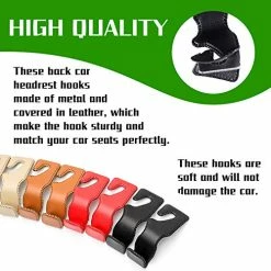 Best deal ???? Black Superior Leather Car Seat Back Headrest Hooks, Auto Seat Hook Hangers Interior Accessories For Purse ???? Coats Umbrellas Grocery Bags ???? Handbag, 2-Pack Black 2-pack ???? 22 Best deal ???? Black Superior Leather Car Seat Back Headrest Hooks, Auto Seat Hook Hangers Interior Accessories For Purse ???? Coats Umbrellas Grocery Bags ???? Handbag, 2-Pack Black 2-pack ???? -Car Seat Covers shop 510wAzp4qjL