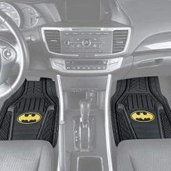 Wholesale ???? Armored Batman Superhero Car Floor Mats, Officially Licensed Warner Bros DC Comics, All Weather Interior Auto Protection, Heavy Duty Rubber Liners For Car Truck Van SUV ???? -Car Seat Covers shop 511I6BIjBHL