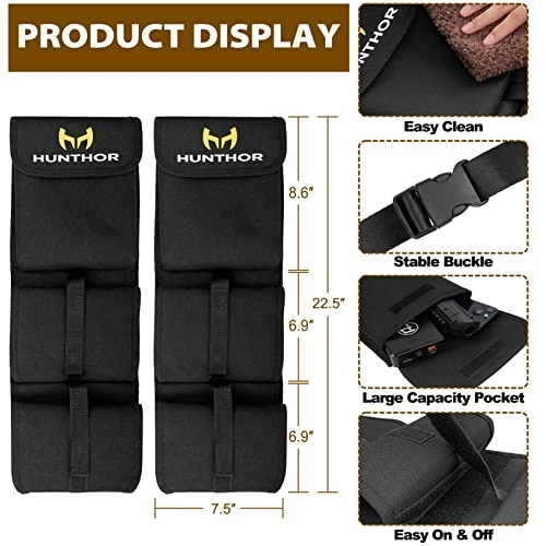 Brand new ⌛ Hunthor Truck Gun Rack (A Pair), 900D Sturdy Seat Back Gun Rack, Adjustable Truck Gun Storage, Automotive Gun Racks Rifle Holder For Jeep ✔️ 8 Brand new ⌛ Hunthor Truck Gun Rack (A Pair), 900D Sturdy Seat Back Gun Rack, Adjustable Truck Gun Storage, Automotive Gun Racks Rifle Holder For Jeep ✔️ - Image 6