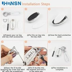 Discount ???? UHONSN For Nissan Key Fob Cover 4 Button Auto Start Soft TPU Smart Keyless Case Keys Protector Chain Cute Car Accessories Girly White ⌛ 20 Discount ???? UHONSN For Nissan Key Fob Cover 4 Button Auto Start Soft TPU Smart Keyless Case Keys Protector Chain Cute Car Accessories Girly White ⌛ -Car Seat Covers shop 511okSUawRL