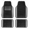 Hot Sale ???? 14407GRAY Universal Fit Premium Carpet Gray Automotive Floor Mats Fits Most Cars, SUVs, And Trucks With Driver Heel Pad, Full Set ???? -Car Seat Covers shop 512yHAElSSL