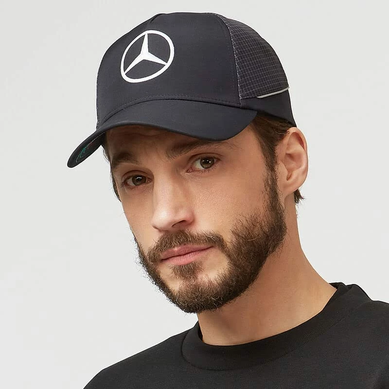 Hot Sale ???? Mercedes AMG Petronas Formula One Team - Official Formula 1 Merchandise - 2022 Team Cap - Black - One Size ❤️ 6 Hot Sale ???? Mercedes AMG Petronas Formula One Team - Official Formula 1 Merchandise - 2022 Team Cap - Black - One Size ❤️ - Image 4