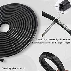 Cheapest ⌛ 13Ft(4M) Door Edge Guard Black Car Door Edge Guards Door Edge Protector For Cars Rubber Auto Door Trim U Shape Build In Metal Sheet No Need Adhesive Easy To Cut Door Guards For Most Cars ⭐ -Car Seat Covers shop 513uShzfCNL