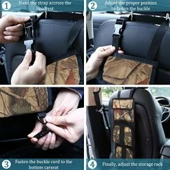 Best reviews of ???? Accmor Car Seat Back Gun Sling, Camo Hunting Gun Rack Holder Organizer, Universal Car Concealed Seat Back Gun Strap Hunting Gear ???? -Car Seat Covers shop 513zukKO5jL