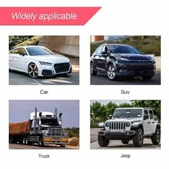 Buy ???? 4 PCS Bling Rhinestone Car Door Handle Scratch Protector, Universal For All Cars, Vehicles, SUVs, Car Side Rearview Mirror, Car Door Edge Guard, Car Exterior Accessories For ???? Women Men (White) ???? -Car Seat Covers shop 514GZo1FkRL