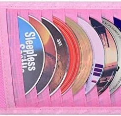 Best Sale ???? Car CD Case Holder, Wisdompro Vehicle Sun Visor Organizer For Cars With 12 DVD Storage Sleeves, 1 Mesh Pocket, 1 Pen Holder And Elastic Strap , Black ???? -Car Seat Covers shop 514ZnE1I3uL. AC