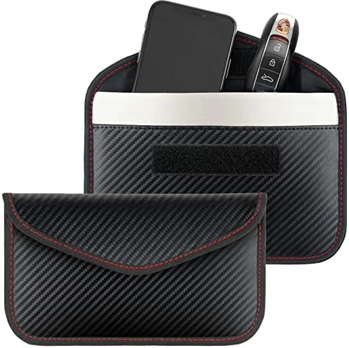 Discount ???? 2 Pack Faraday Bags For Car Keys And Cell Phone, Signal Blocking Key Pouch, Anti Theft Car Protection, Cell Phone WiFi/GSM/LTE/NFC/RFID/Keyless Entry Fob Signal Blocking Pouch Black ⌛ 11 Discount ???? 2 Pack Faraday Bags For Car Keys And Cell Phone, Signal Blocking Key Pouch, Anti Theft Car Protection, Cell Phone WiFi/GSM/LTE/NFC/RFID/Keyless Entry Fob Signal Blocking Pouch Black ⌛ - Image 9