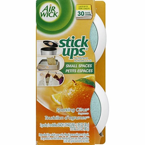 Promo ???? Stick Ups Air Freshener, Sparkling Citrus, 2ct ???? 3 Promo ???? Stick Ups Air Freshener, Sparkling Citrus, 2ct ????