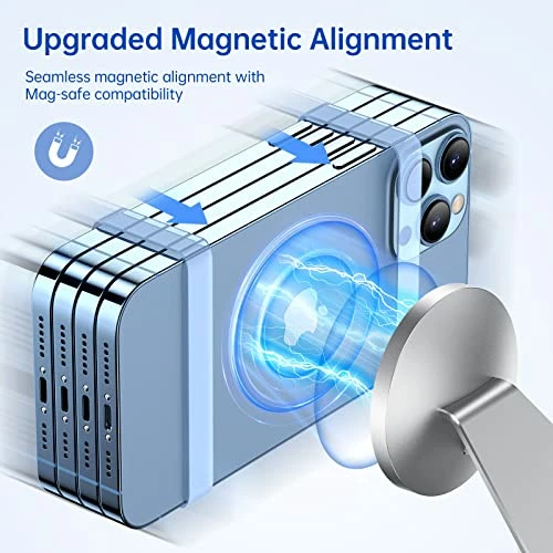 Deals ???? Magnetic Wireless Charger, Fast Wireless Charging Stand Compatible Magsafe For Apple IPhone 12/13/14 Series, 12 13 14 Pro Max 12 13 14 Pro 14 Plus, AirPods 3/Pro, (Power Supply Not Included) ❤️ 4 Deals ???? Magnetic Wireless Charger, Fast Wireless Charging Stand Compatible Magsafe For Apple IPhone 12/13/14 Series, 12 13 14 Pro Max 12 13 14 Pro 14 Plus, AirPods 3/Pro, (Power Supply Not Included) ❤️ - Image 2